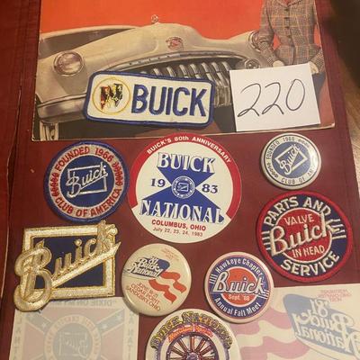 Vintage Buick Lot