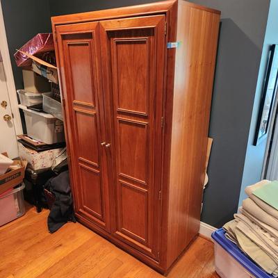 2 Door Storage Cabinet 42x21x71