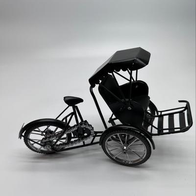 Vintage Japanese Miniature 3 wheel bicycle taxi