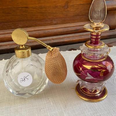 Pair of Vintage Perfume Bottles