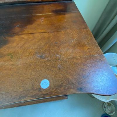 Antique Tiger Oak Wash Stand