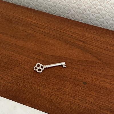 Solid Mahogany & Marble Top Chest