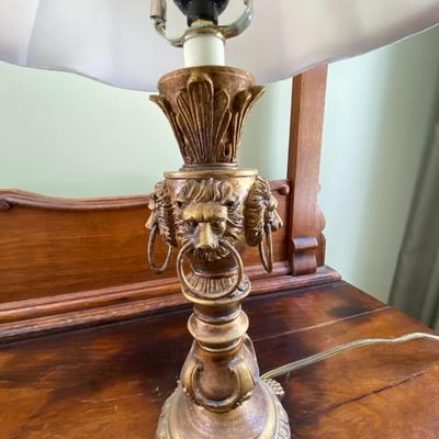 Lion's Head Candlestick Lamp