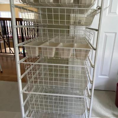 Craft Car with Seven Shelves