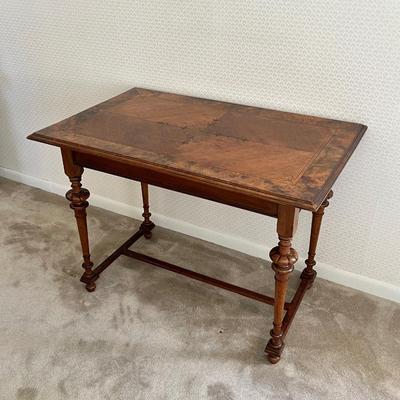 Inlaid Mahogany Occasional Table