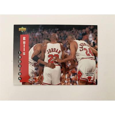 Chicago Bulls '93-'94 Michael Jordan Upper Deck Basketball Card
