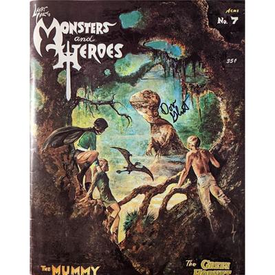 Monsters and Heroes signed magazine