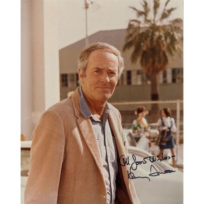 Henry Fonda signed photo