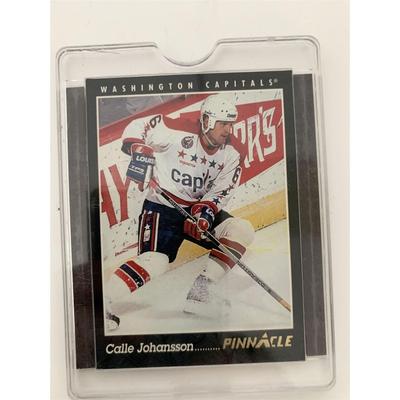 Calle Johansson Washington Capitals Pinnacle Hockey Card