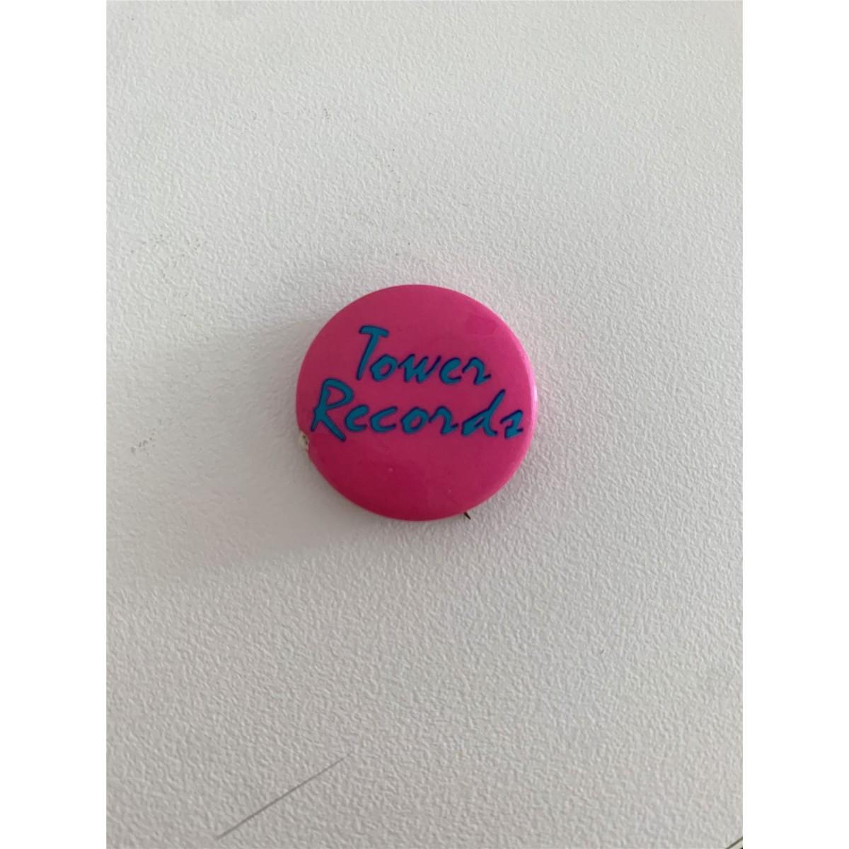 Tower Records vintage pin | EstateSales.org