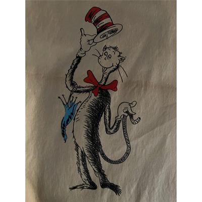 Unknown artist Cat in the Hat hand drawn sketch