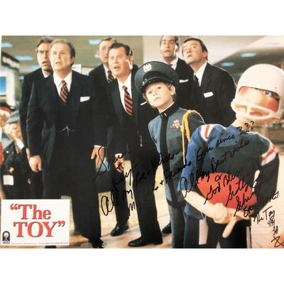 The Toy signed lobby card