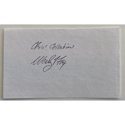 Wesley L. Fox original signature 