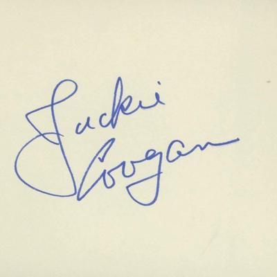Jackie Coogan signature cut
