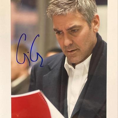 Michael Clayton George Clooney Signed Movie Photo