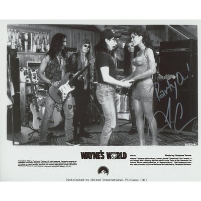 Wayne's World signed movie photo. GFA Authenticated