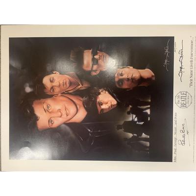 The Fifth Beatle limited edition signed print. GFA Authenticated