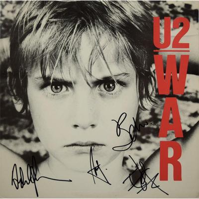 U2 signed War album
