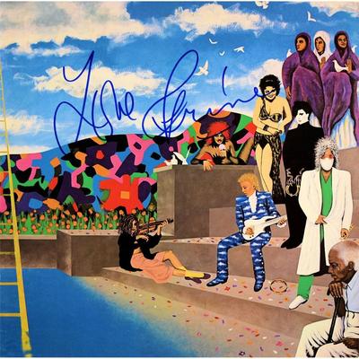 Prince signed Around The World In A Day album