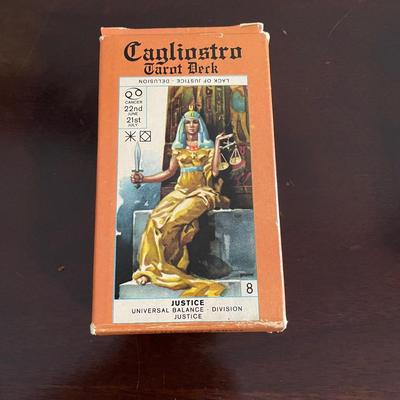 1981 Cagliostro and 1983 Marseille Tarot Decks (LR-SS)