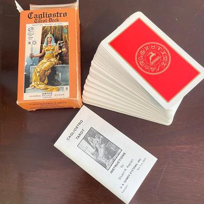 1981 Cagliostro and 1983 Marseille Tarot Decks (LR-SS)