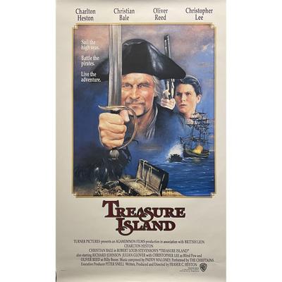 Treasure Island 1990 original movie poster