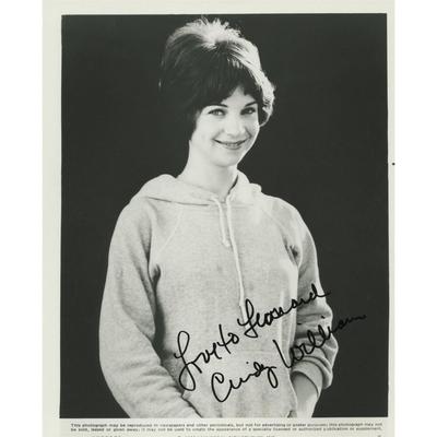 Cindy Williams signed photo
