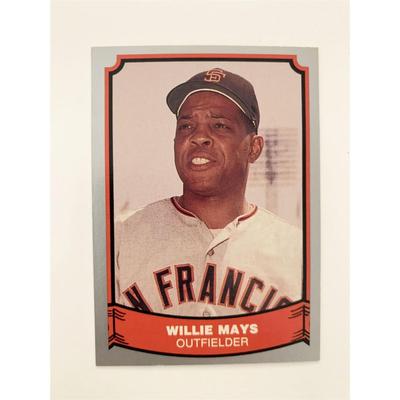 Willie Mays Giants Baseball Card