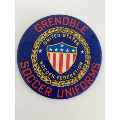 Grenoble Soccer Uniform vintage pin