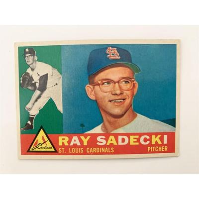 Ray Sadecki Cardinals Vintage Baseball Card