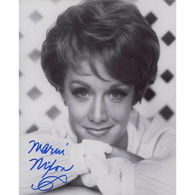 Marni Nixon signed photo