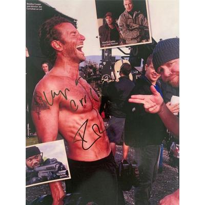 Bradley Cooper signed photo
