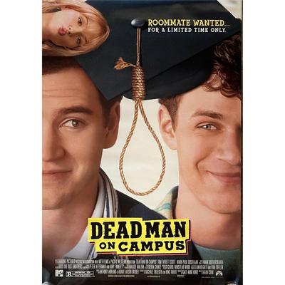 Dead Man on Campus original double-sided movie poster