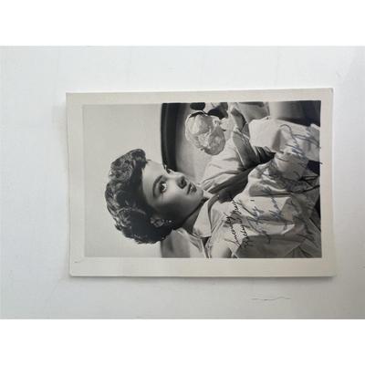 Actress Kathryn Grayson signed photo