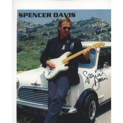 Spencer Davis signed photo