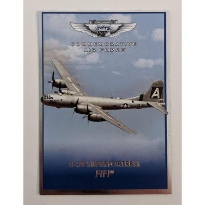 B-29 Superfortress Fifi Commemorative Air Force Card