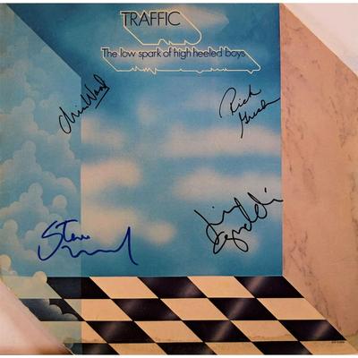 Traffic signed The Low Spark Of High Heeled Boys album
