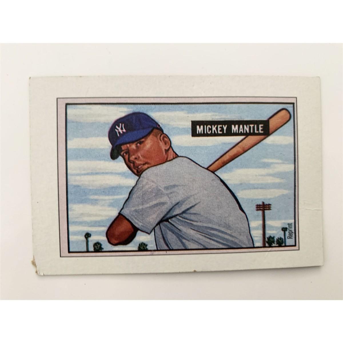 Mickey Mantle Baseball Card | EstateSales.org