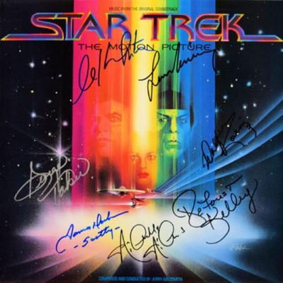 Signed original Star Trek The Motion Picture soundtrack album