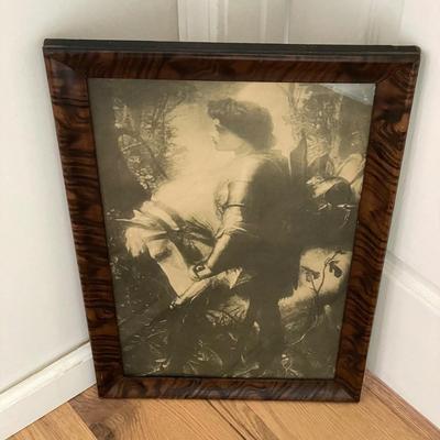 Framed Sir Galahad Art (LR-SS)