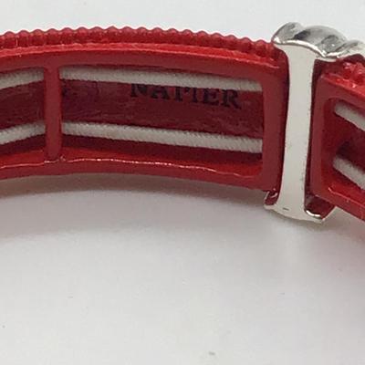 Napier red bracelet