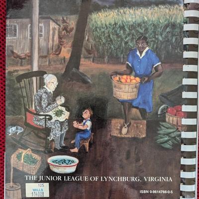Good Cookin' from the Heart of Virginia Queena Stoval art 1985 First Edition printing Junior League of Lynchburg, Virginia