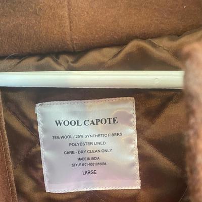 Wool Capote