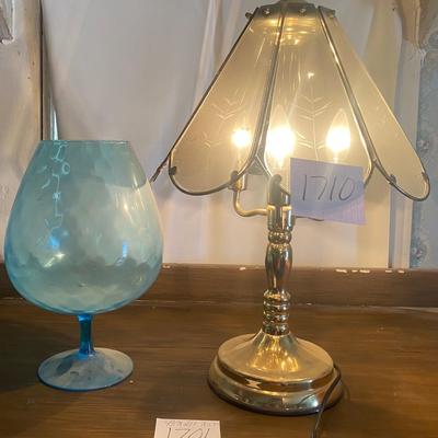 Lamp and Goblet