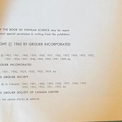 Vintage Book Of Popular Science Set