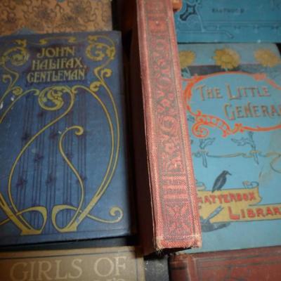 Collection of Late Victorian and Early Edwardian Books