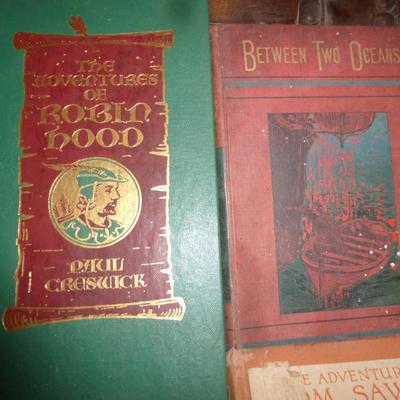 Collection of Late Victorian and Early Edwardian Books