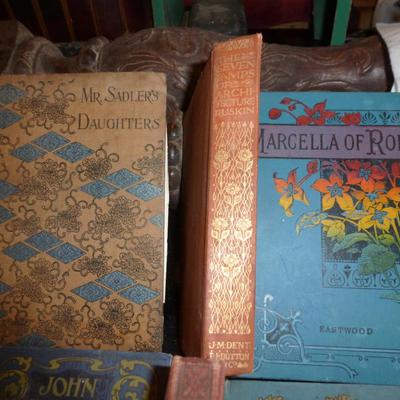 Collection of Late Victorian and Early Edwardian Books