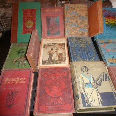 Collection of Late Victorian and Early Edwardian Books
