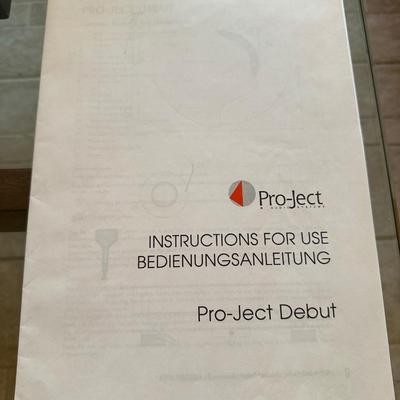 PRO-JECT Turntable with Extras